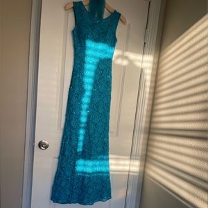 Blue Nina Canacci Prom Dress